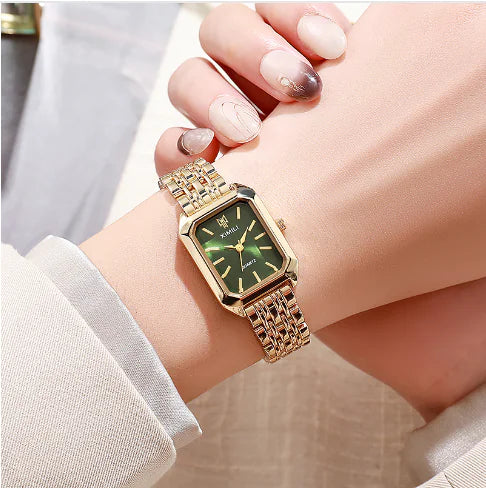 Women's Square Steel Strap Watch